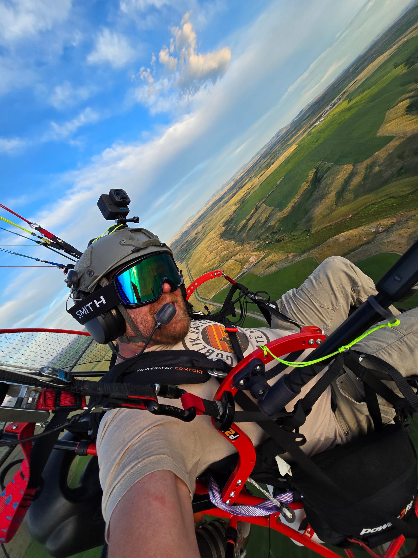 360 Selfie Stick Paramotor Camera Mount